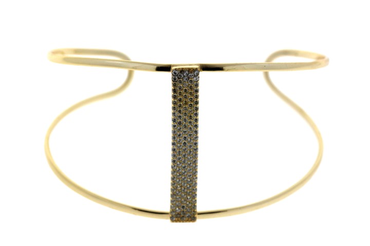 Brazalete plata 925 con zirconita