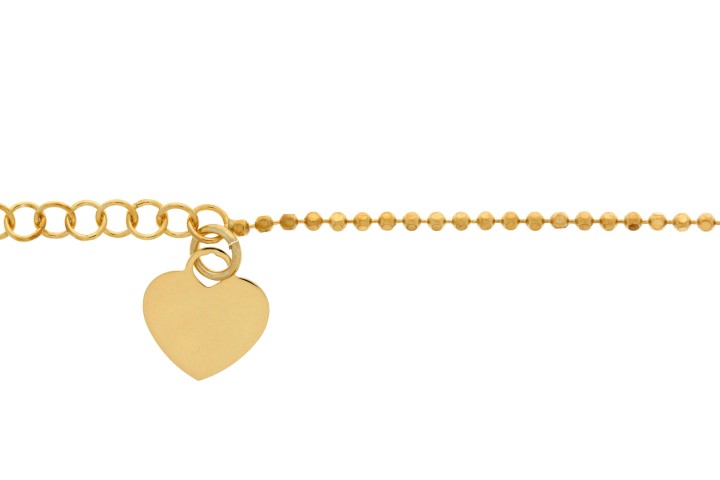 Pulsera plata 925 corazon