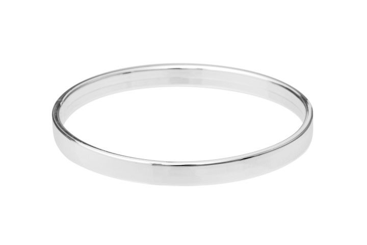 [0866160000PL] Silver 925 bangle oval 6mm (60MM)