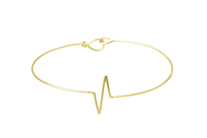 Brazalete plata 925 rayo