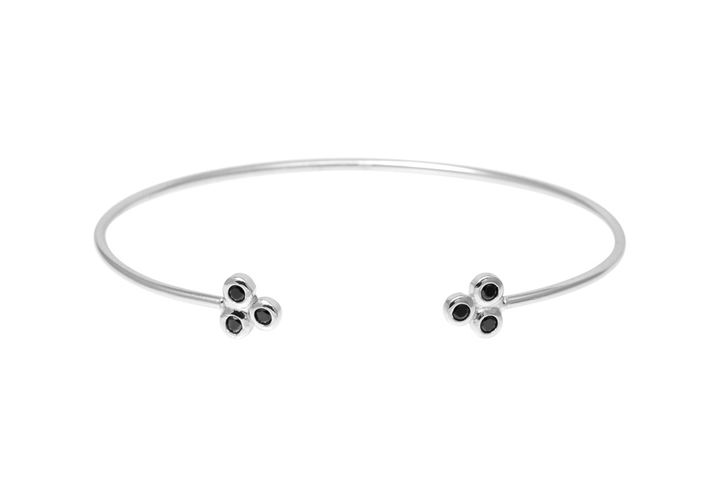 Silver 925 cz bangle