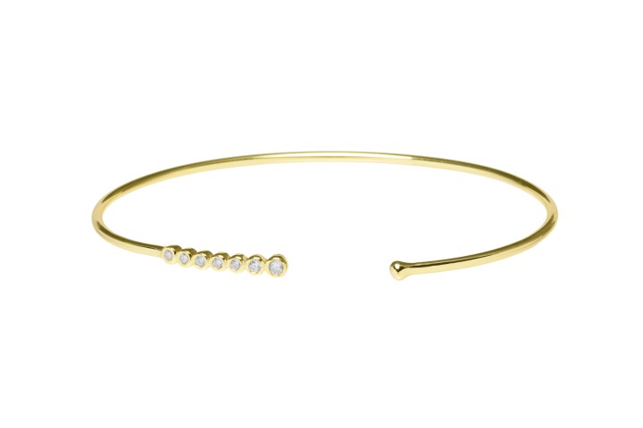 Silver 925 cz bangle