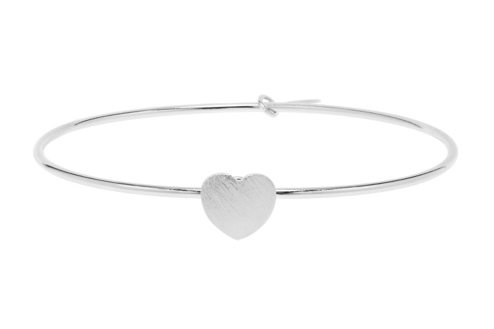 Silver 925 bracelet heart