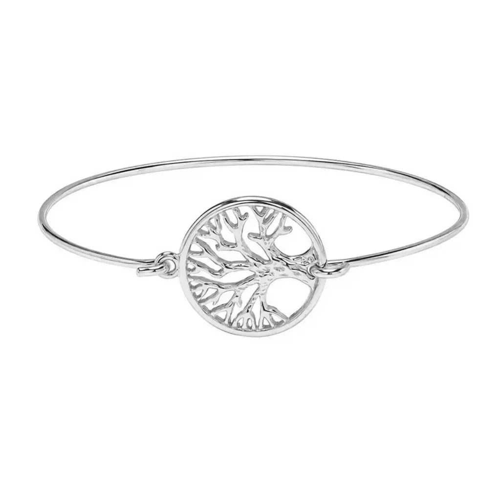 [0936500000PL] Brazalete plata 925 arbol de la vida (Plata)