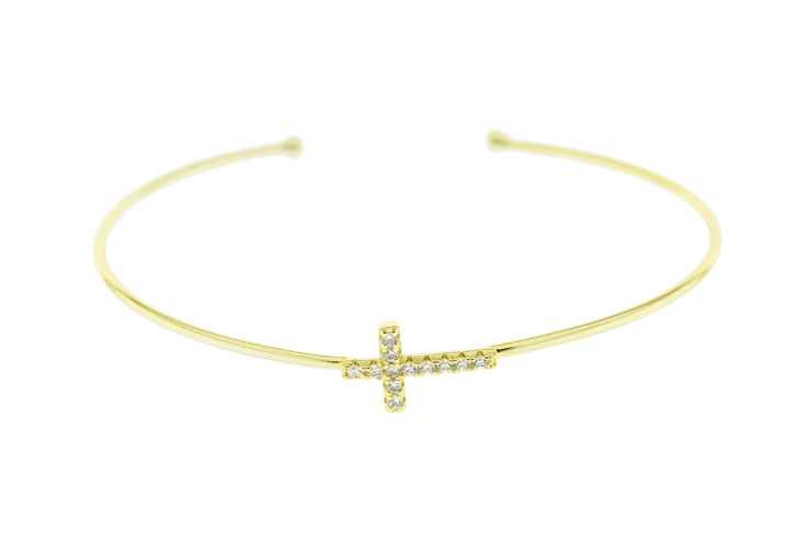 Silver 925 cz bangle