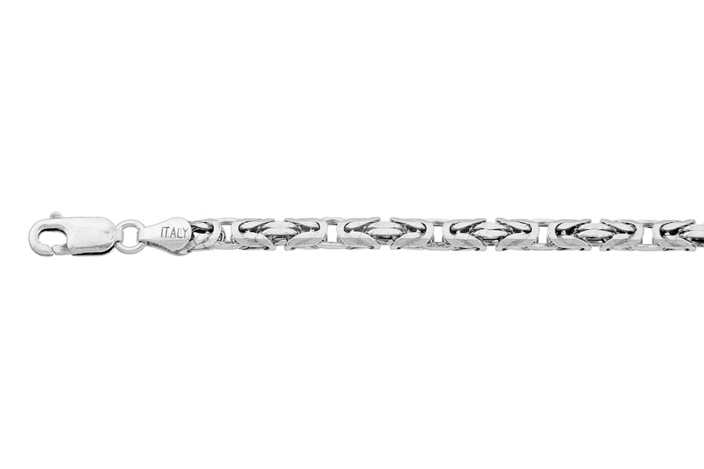 Pulsera plata 925 bizantino 080