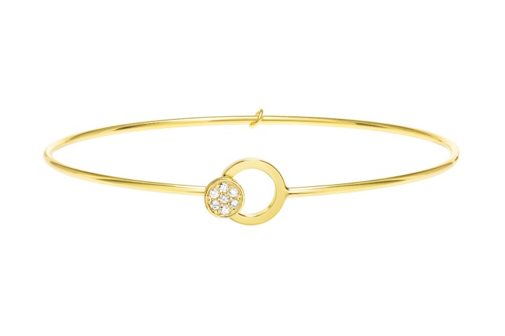 [095610002ZBL] Silver 925 bangle (Gold plated)