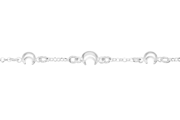 Silver 925 moon bracelet