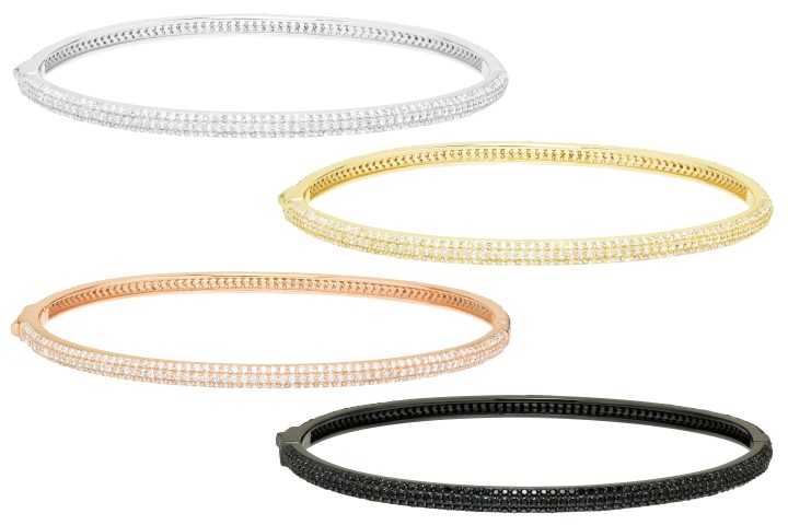 Bracelet silver 925 cz microsetting