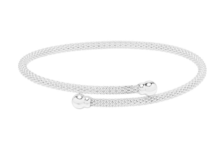Brazalete plata 925 cadena coreana