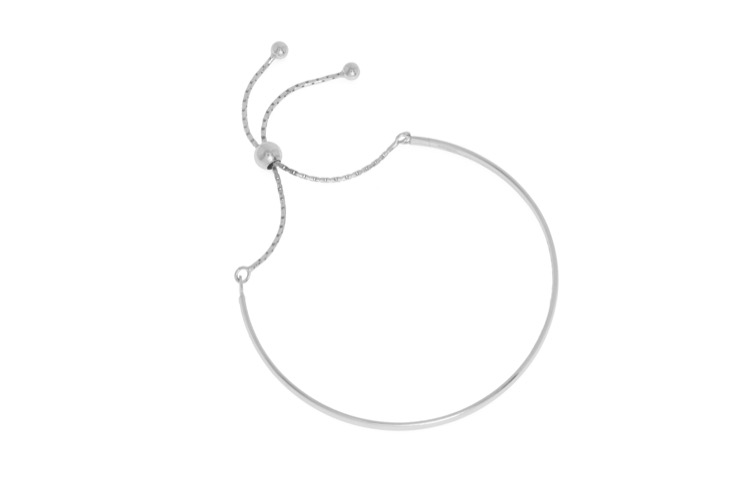 Sterling silver bangle bracelet