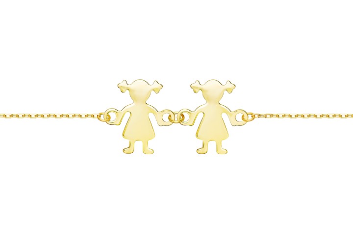 Pulsera plata 925 niña y niña