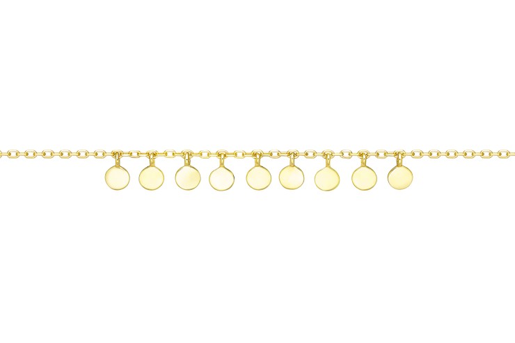 Pulsera plata 925 mini placas