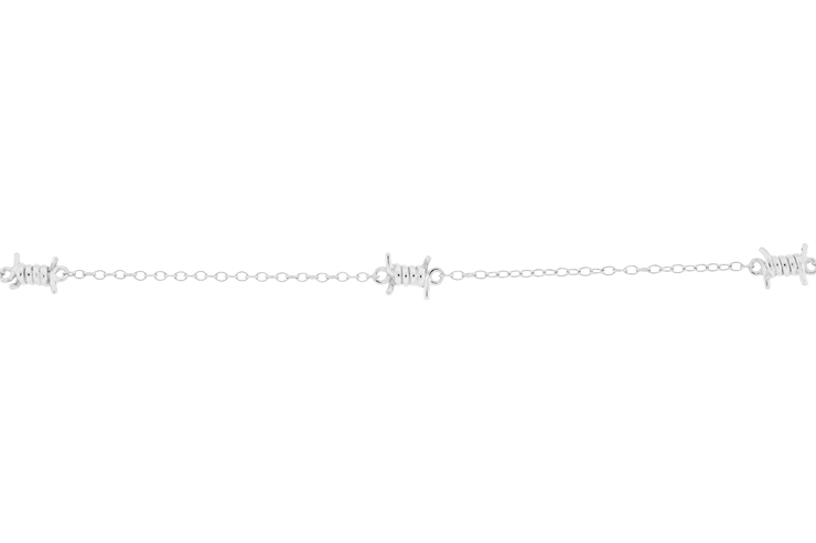 Pulsera plata 925 bobina hilo