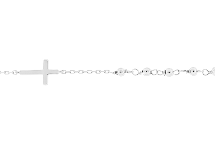 [11919P1500PL] Silver 925 rosary bracelet (Sterling silver)