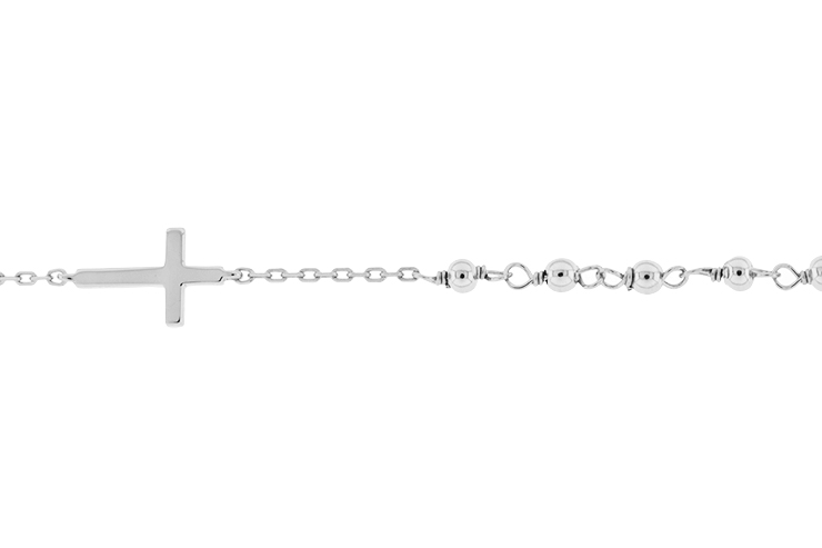 Silver 925 rosary bracelet