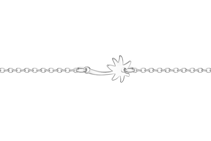 Pulsera plata 925 palmera