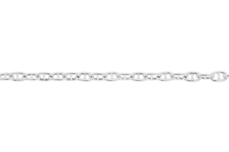 Pulsera plata 925 cadena de ancla
