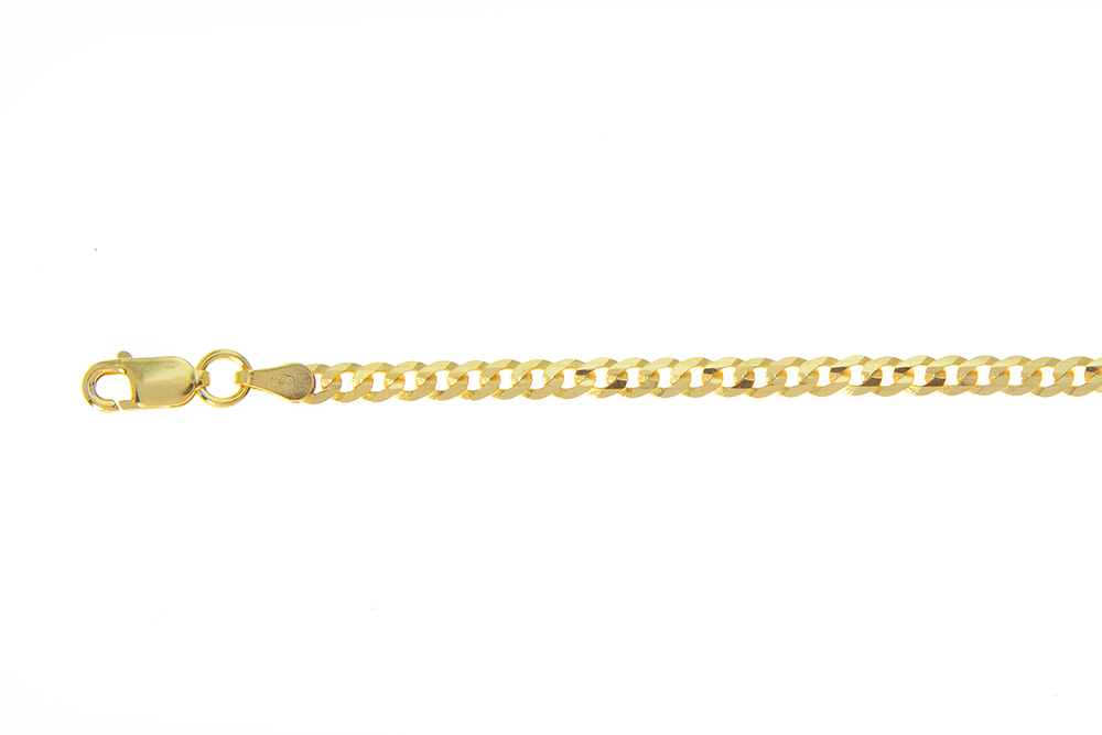 Pulsera plata 925 barbada pisada 080