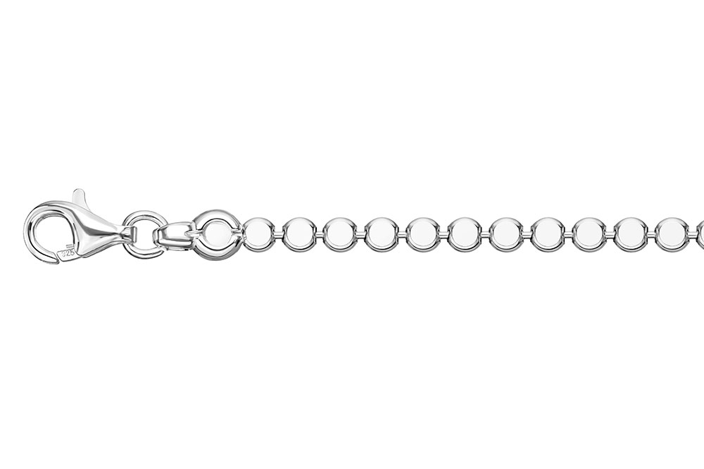 Silver 925 bracelet rhodium