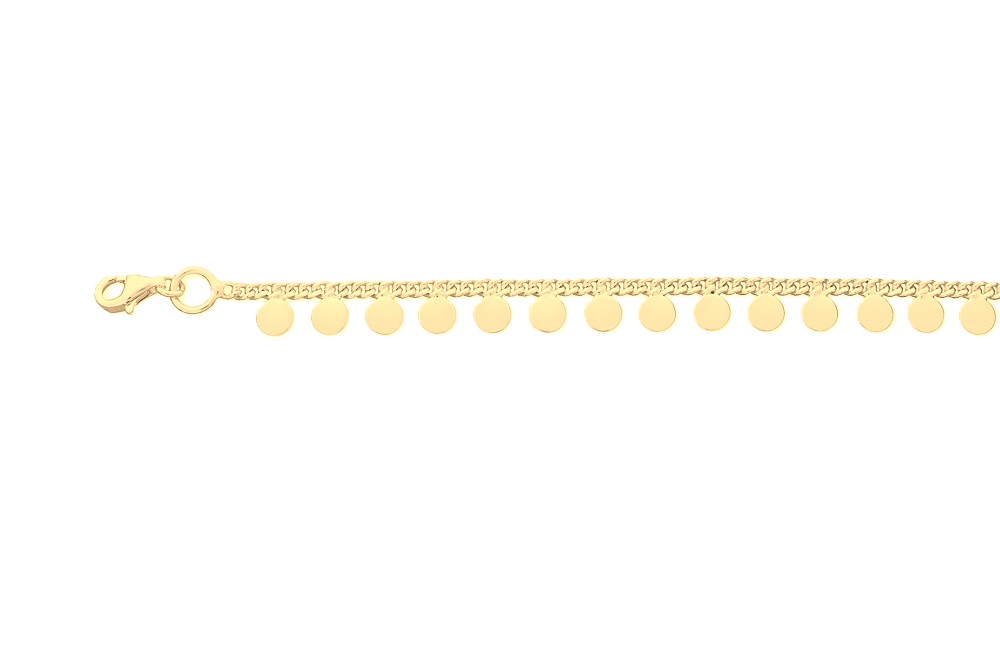 Pulsera plata 925 mini placas