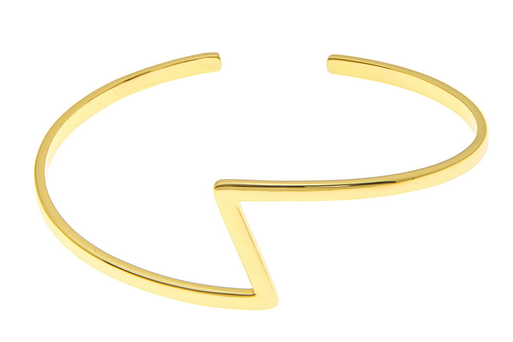Brazalete plata 925 abierto