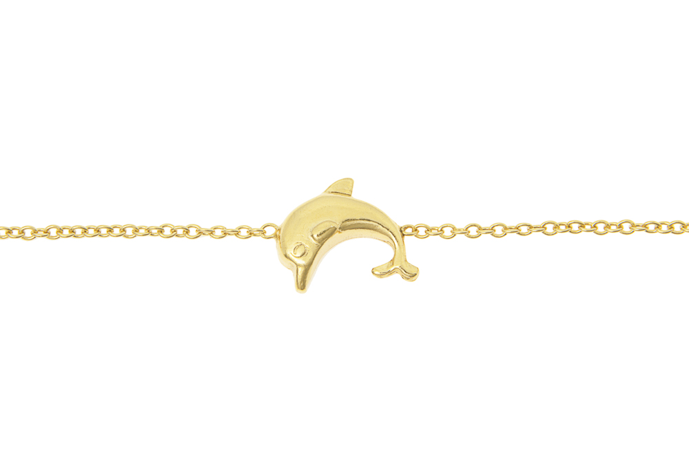Pulsera plata 925 delfin