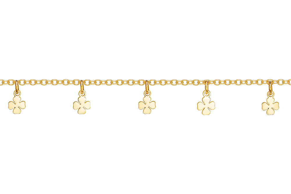 Silver 925 clover bracelet