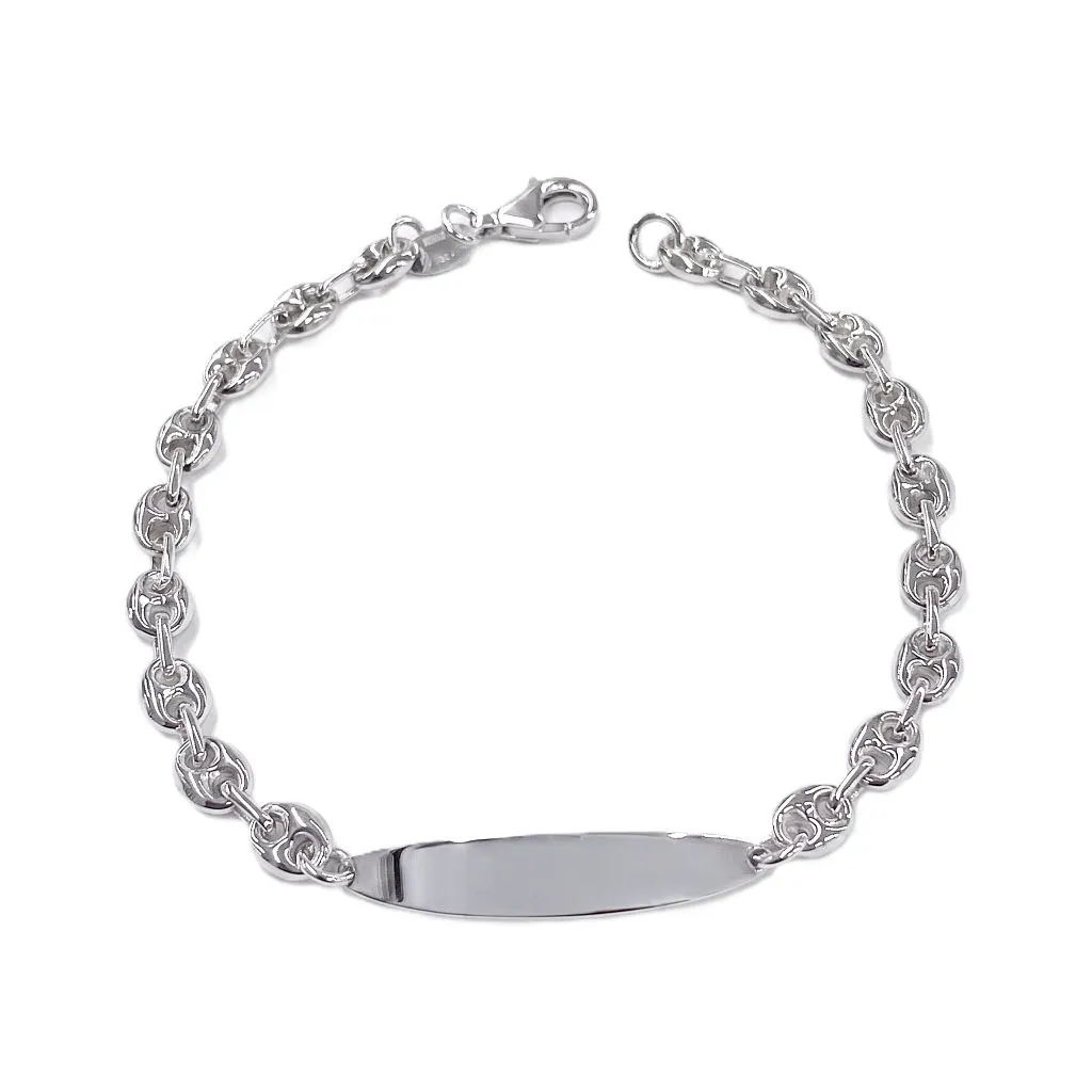 Pulsera plata 925 no me olvides