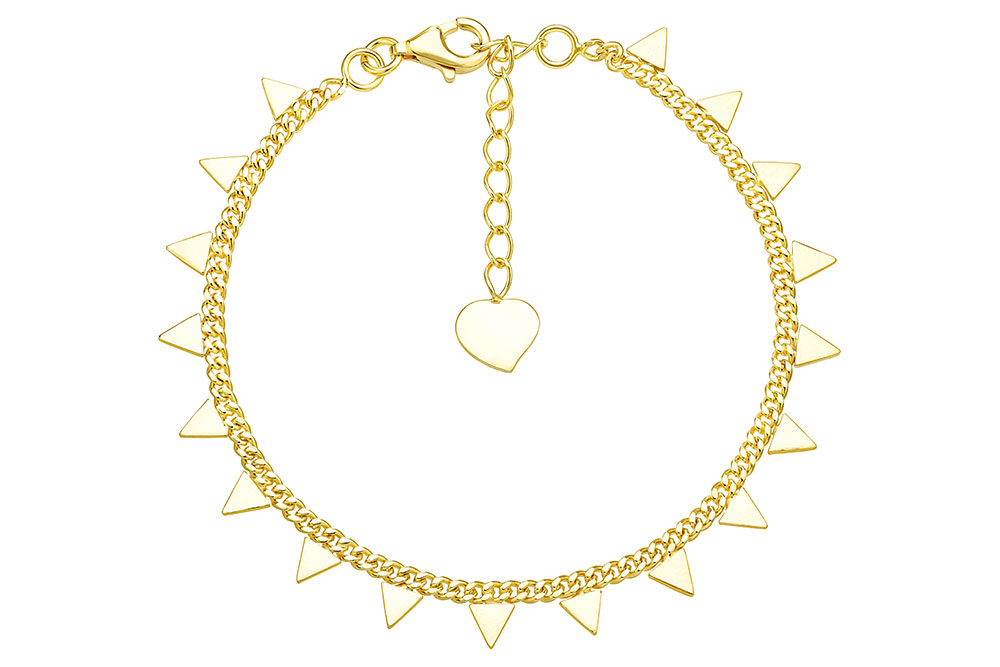 Pulsera plata 925 mini triangulos