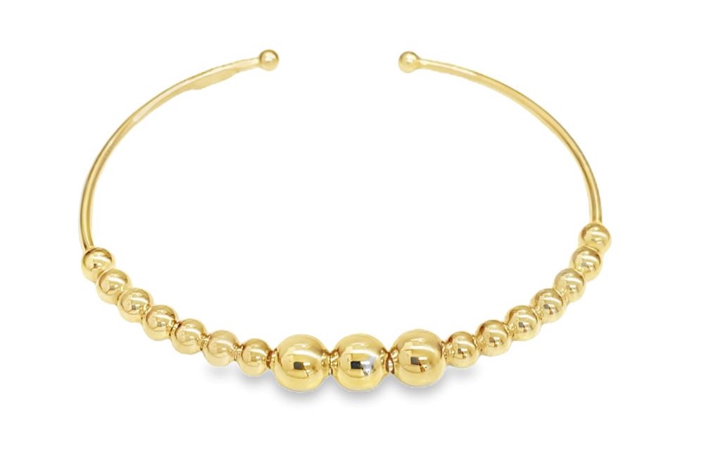 Brazalete plata 925 bolas