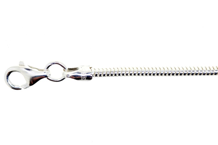 Pulsera real snake o cola de raton hueca 190 cdt