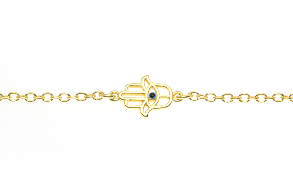 Pulsera plata 925 mano de fatima