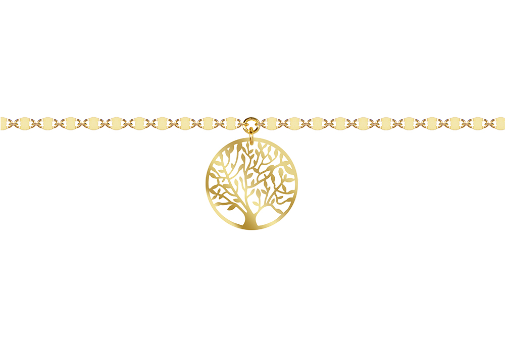 Pulsera plata 925 arbol de la vida