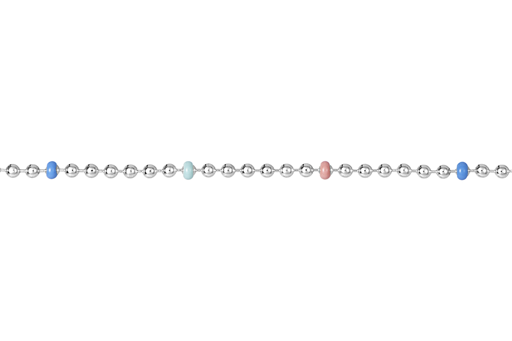 Pulsera plata 925 donuts esmaltados
