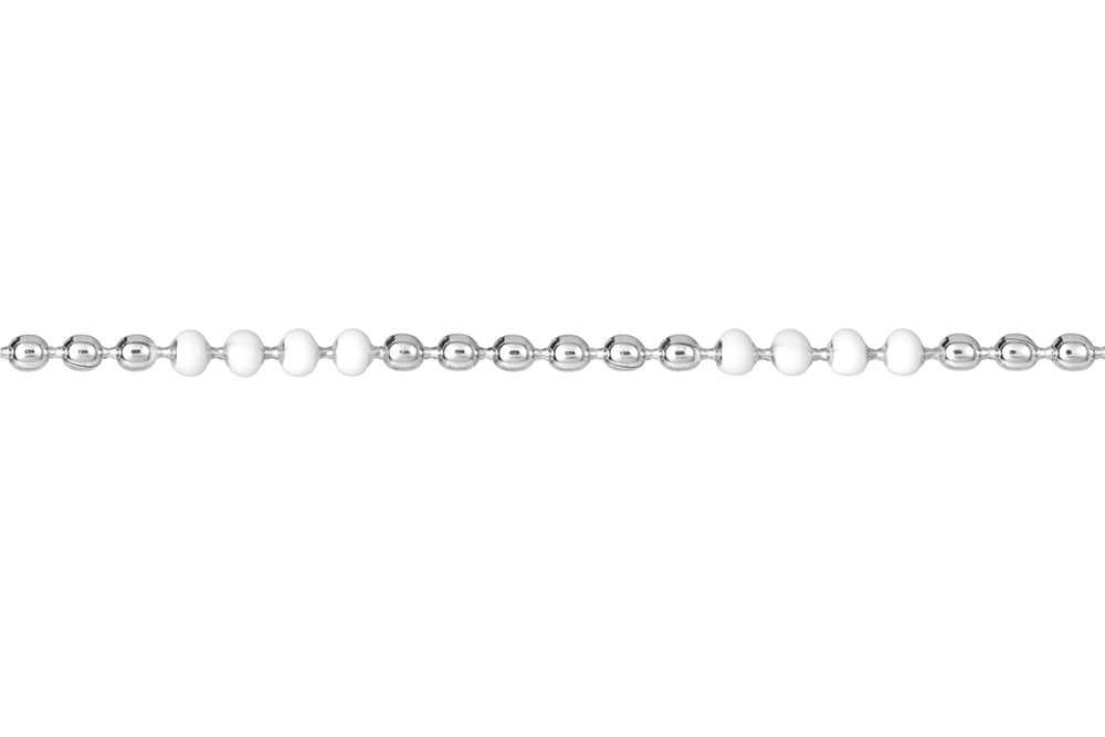 Pulsera plata 925 donuts esmaltados 3mm