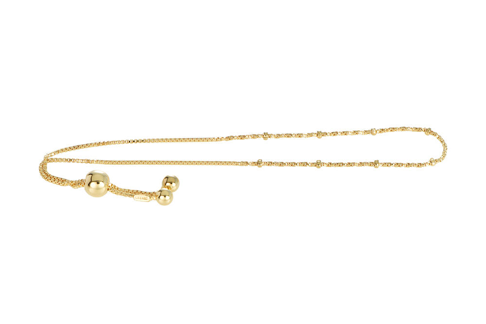 Sterling silver venetian chain bracelet