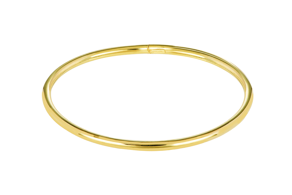 Brazalete plata 925 esclava tuboflex redondo 3mm