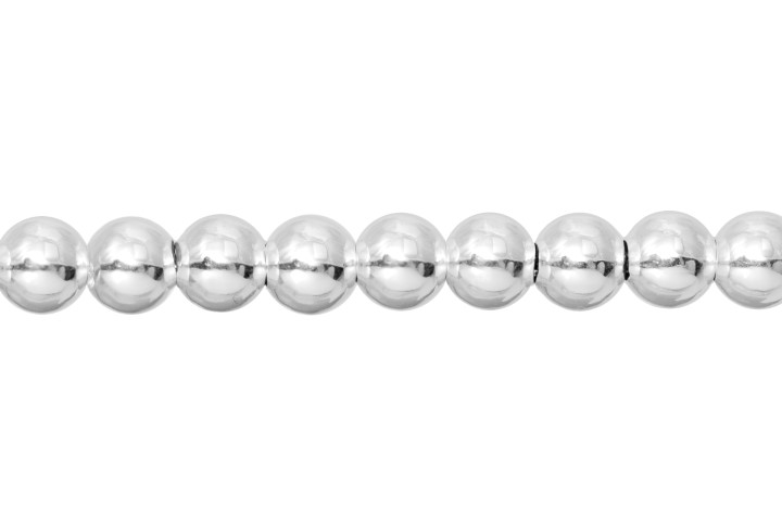 Sterling silver balls necklace 40+5cm sterling silver