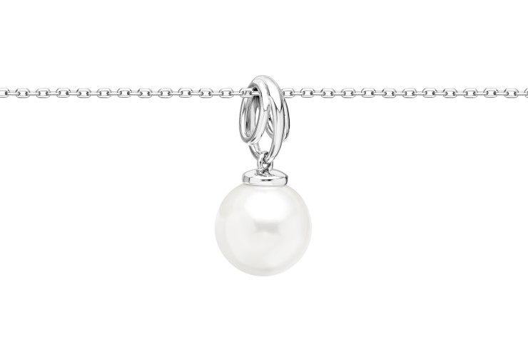 [11298C381PBL] Collar plata 925 con perla 10mm 