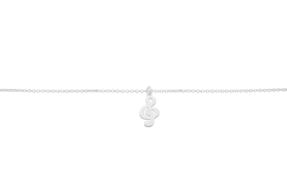 Silver 925 necklace 38+5cm sterling silver