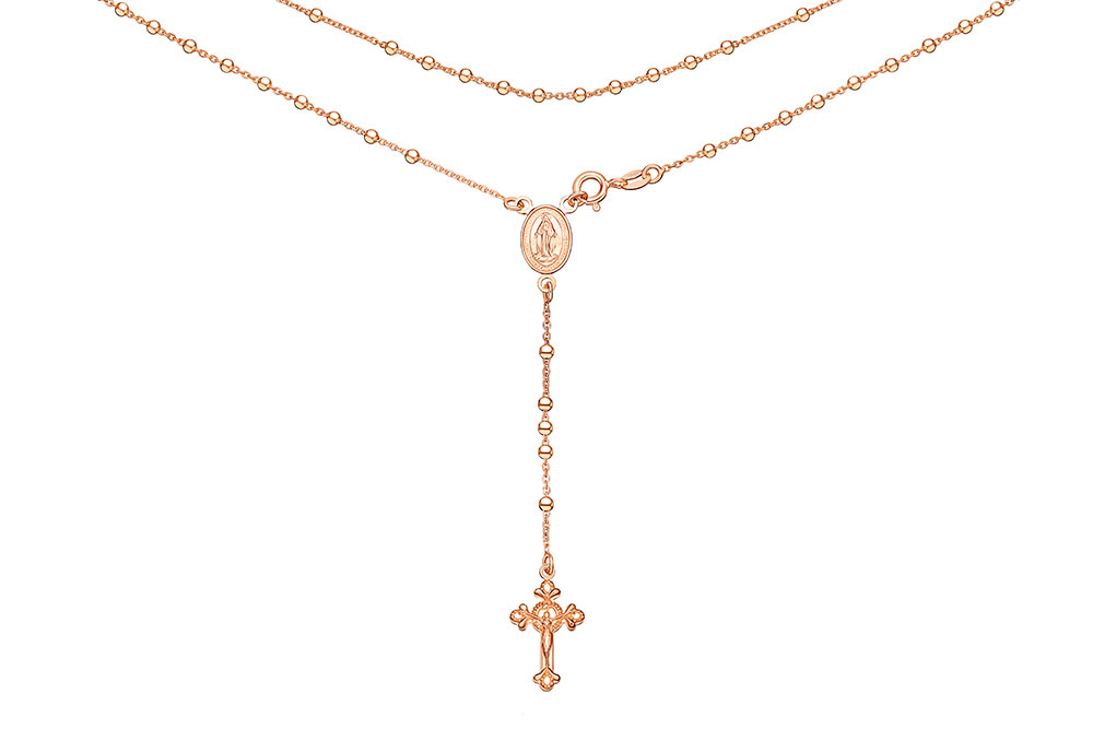 Silver 925 rosary 50cm sterling silver