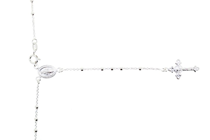 Silver 925 rosary 50cm sterling silver