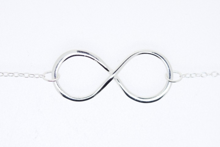Collar plata 925 simbolo infinito 