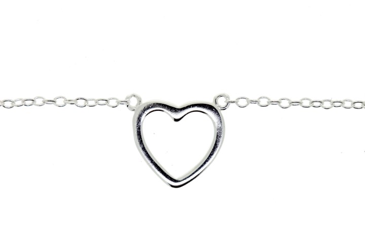 Collar plata 925 corazon