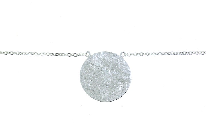 Silver 925 necklace 40+5cm sterling silver