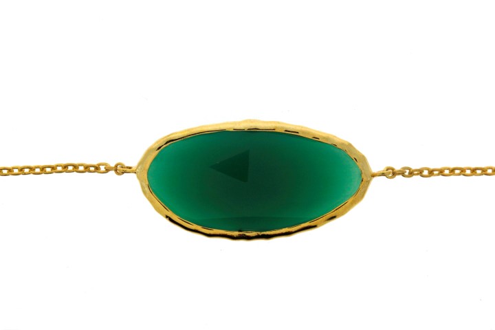 Collar plata 925 piedras semi preciosas 