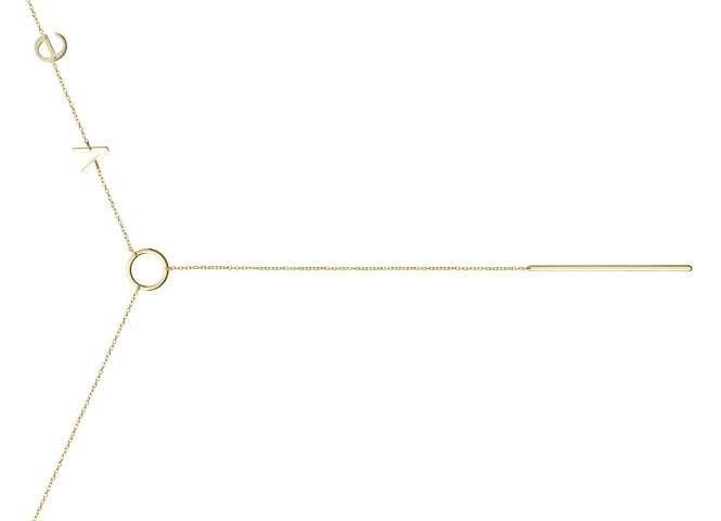 Silver 925 necklace love 50cm sterling silver