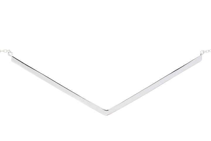 Silver 925 necklace 40+5cm sterling silver