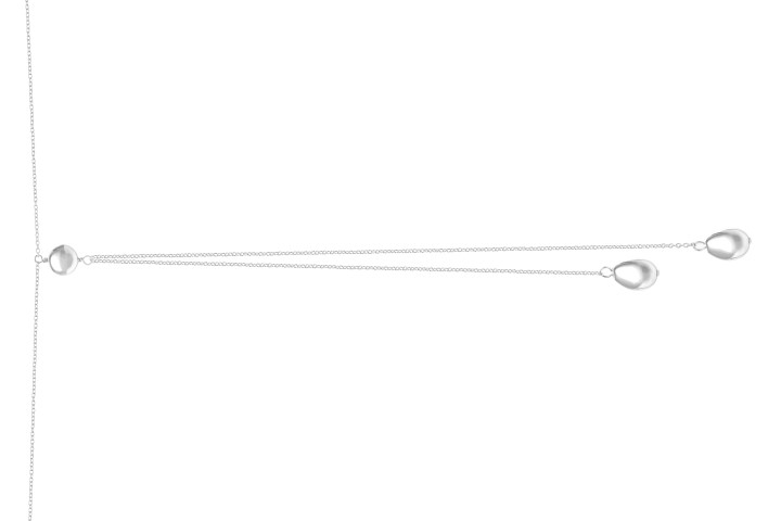 Silver 925 love & heart neckla 50cm sterling silver